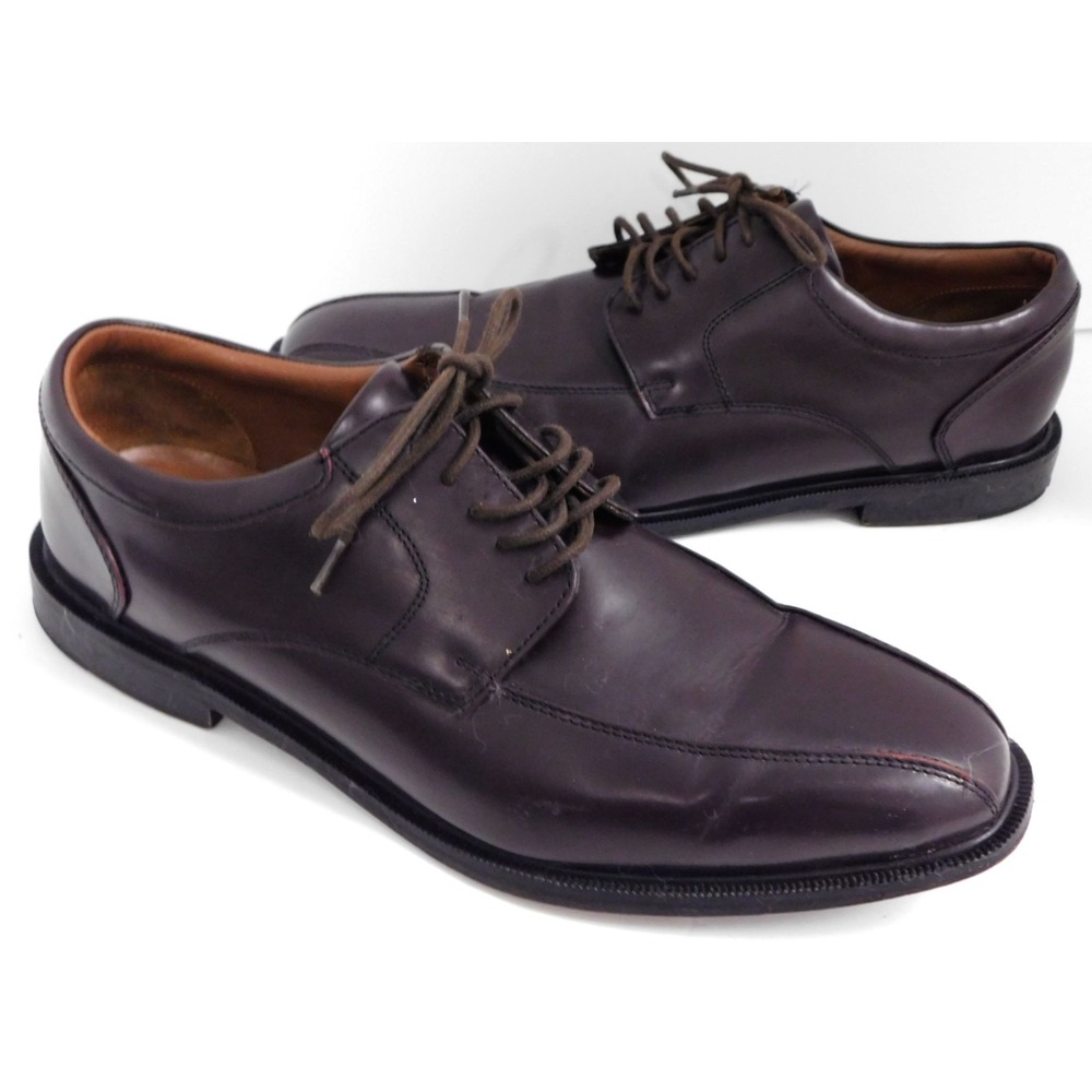 Rockport adiPRENE by Adidas Derby Dress Shoes Mens 10.5 M Brown Leather‎ K62536
